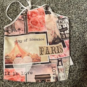 Fun Paris Crop tank top, size small